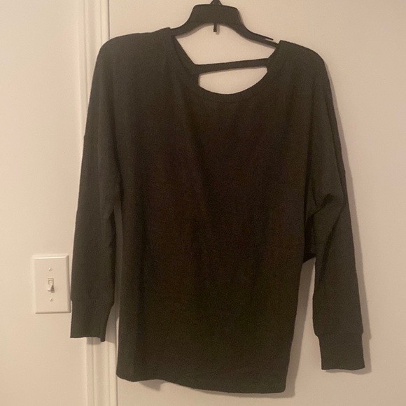 Promesa forest green backless sweater - Picture 1 of 4